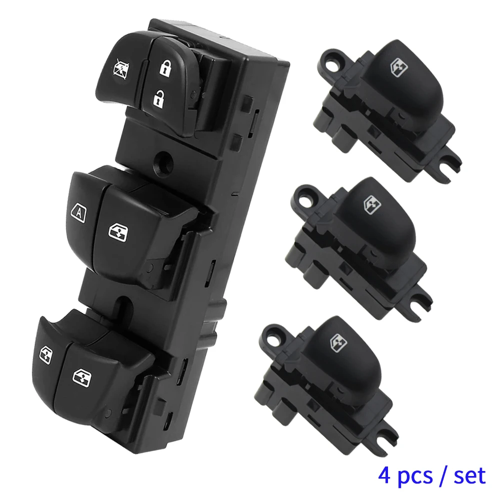 Botón Maestro De Ventana Para Nissan X-Trail/Qashqai (25401-3DF0B, 16+3 Pines)