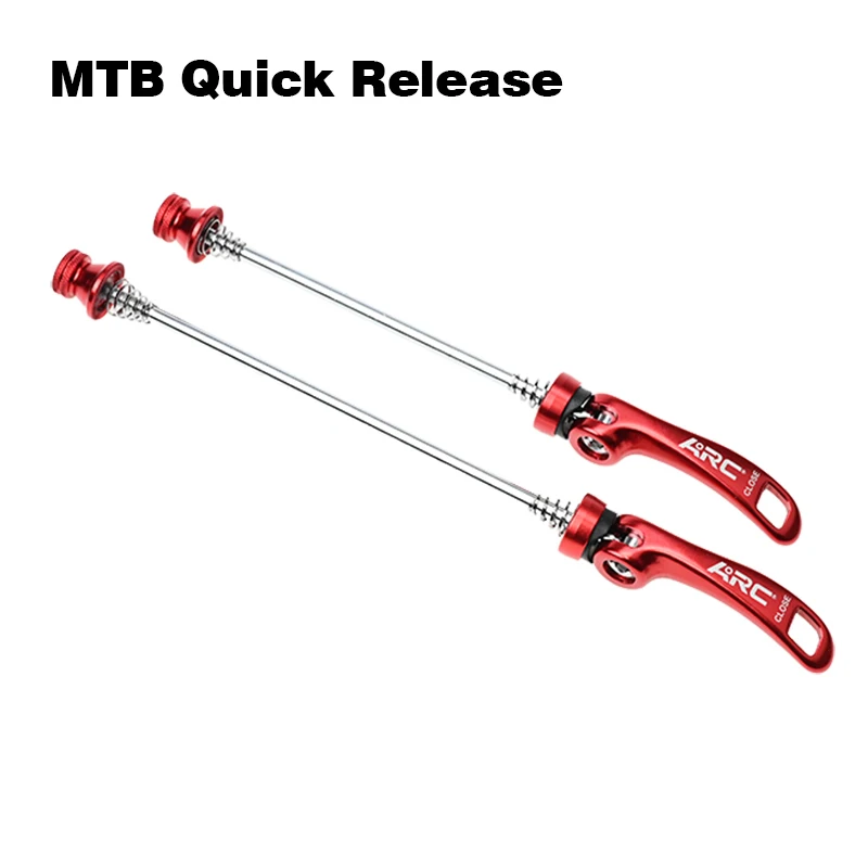 ARC Bike Skewers Alloy CNC Quick Release Skewers Front 100mm Rear 135mm Road MTB