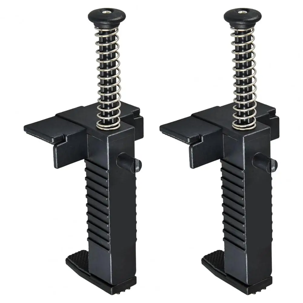 Brick Liner Clips for Architecture 2Pcs Bricklaying Pullers Spring-loaded Anti-slip Leveling Engineering Plastic Brick Line Runners