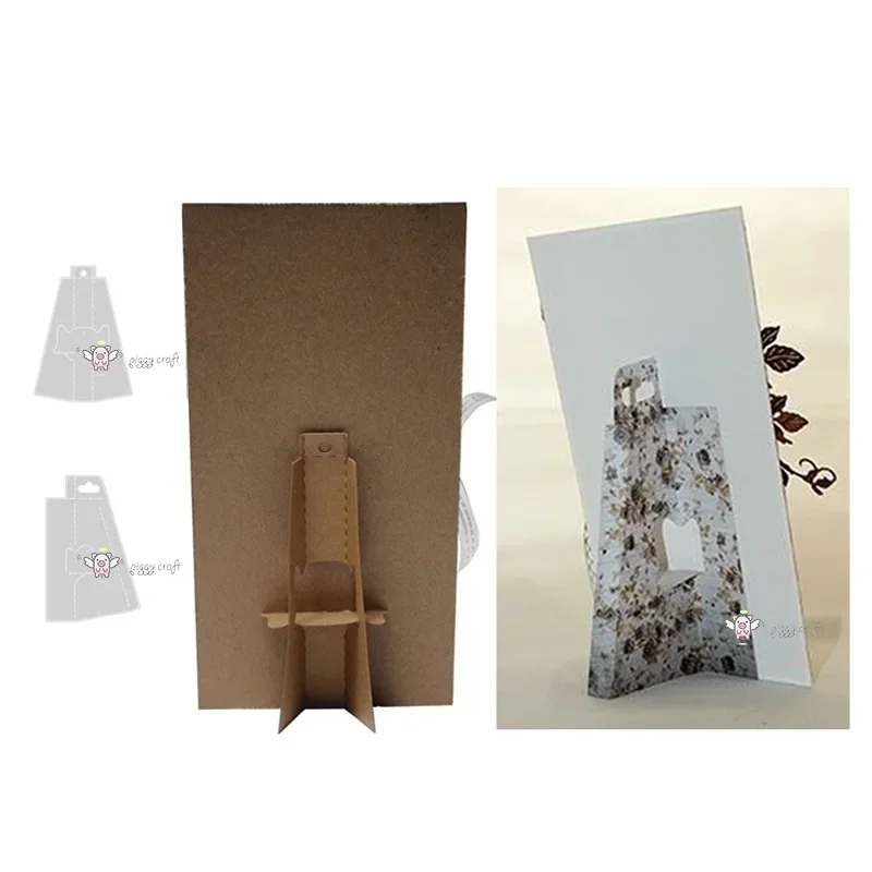 Mmao Crafts Metall-Stahl-Stanzformen, neue Bücherregal-Stützschablone für DIY Scrapbooking, Papier/Fotokarten, Prägestempel
