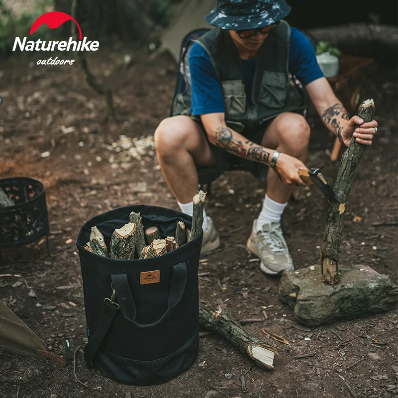 

Сумка-ведро для дрова Naturehike, водонепроницаемая сумка для хранения туристических аксессуаров, Ультралегкая многофункциональная, для отдыха на открытом воздухе