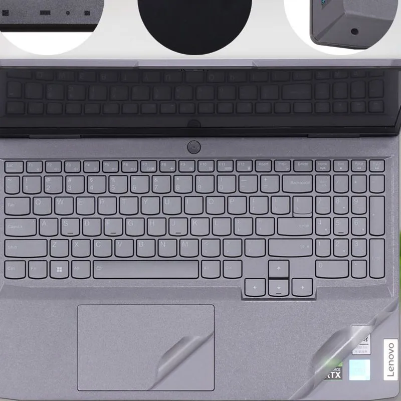 Pre-Cut Notebook Vinyl Sticker Laptop Skin Film TPU Keyboard Cover for Lenovo Gaming 15.6 LOQ 15IRH8 15AHP8 15IRX9 15ARP9 15IAX9 keyboard cover vinyl film sticker laptop sticker