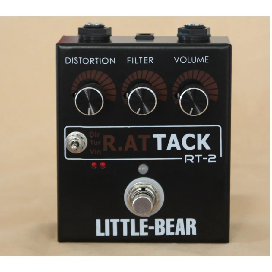 

Cubs Three Gear RAT Voice Distortion Effector Electric Guitar Single Mouse Motorola LM308N