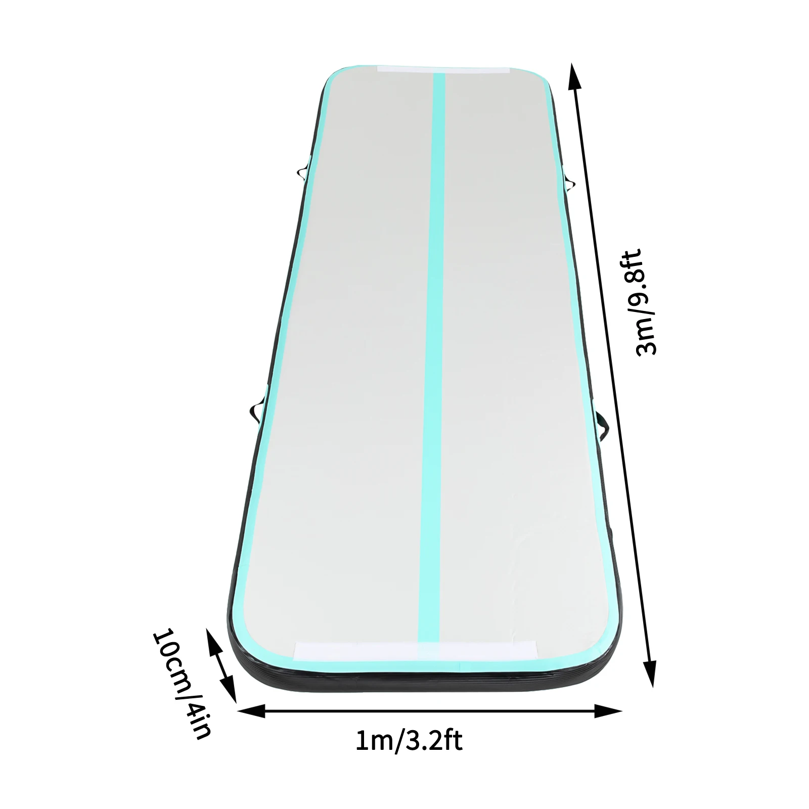 1 * 3M INFLATABLE GYMNASTICS MATTRESS, GYM ROLLING AIR CUSHION, FLOOR ROLLING AIR CUSHION, SUITABLE FOR ADULTS OR CHILDREN