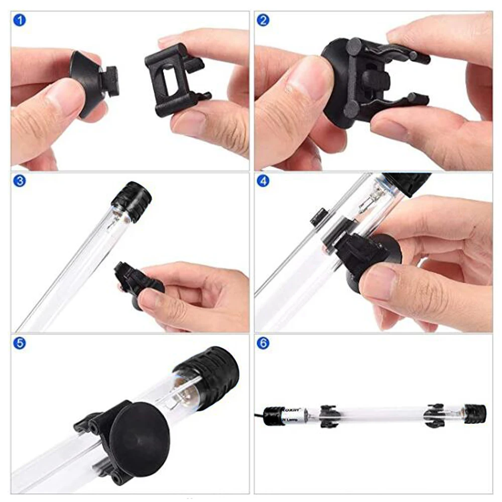 Submersible UV Light Water Sterilization Lamp for Aquarium Disinfection