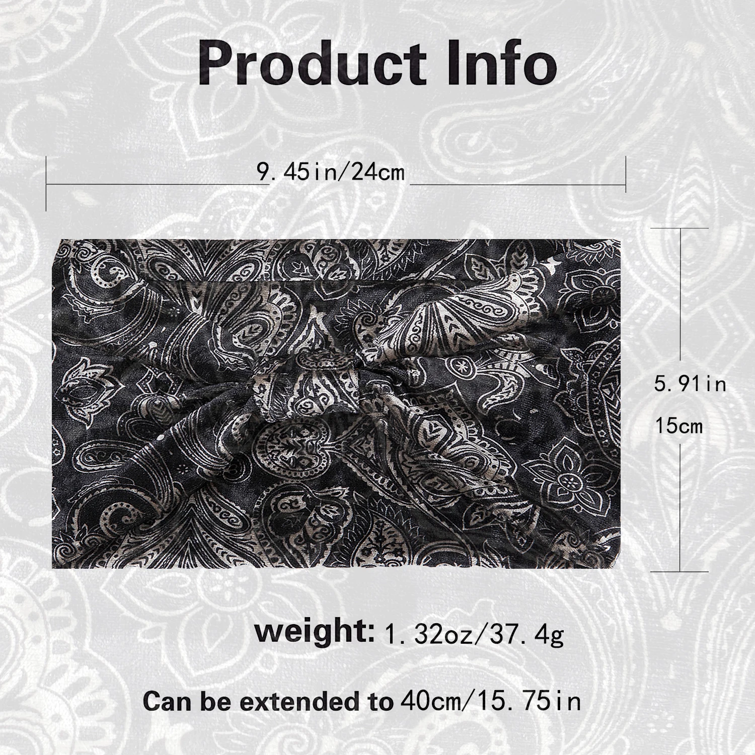 Рисунок 6 - Широкие повязки на голову