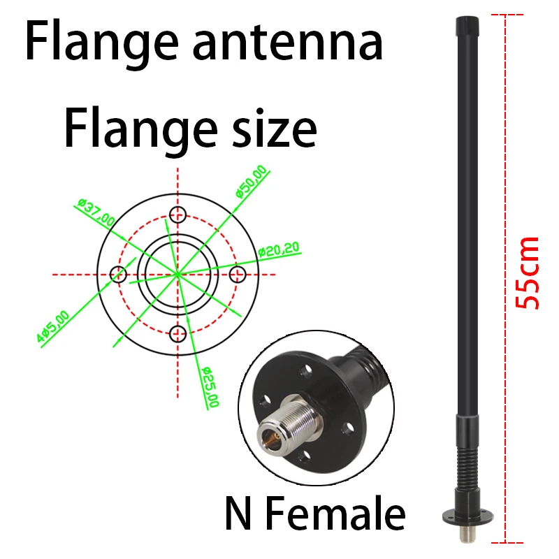 Antenne Drone Radio Télécommandée 915MHz 40cm Noir - Expédition Chine