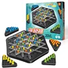 Chain Chess Rubber Band Geometry Puzzle Triangle Chess Desktop Game Family Interaction Exercise Kids Logic Puzzle Board Game Toy 6
