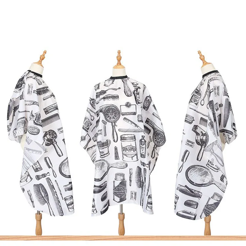 Hair Cutting Layer Cape Coiffure Cape for Hairdresser Dressing Gowns for a Haircutting Cape Haircut Apron Kappersmantel RFWJ01 4