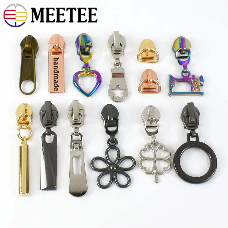 나일론 지퍼 가방용 지퍼 슬라이더, 의류 지퍼 헤드, 지퍼 수리 키트, DIY 가방 재봉 액세서리, 패션 5 , 10 개, 30 개
