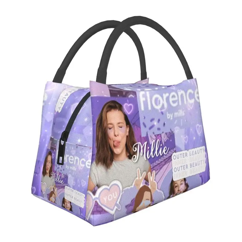 

Florence By Mills Portable Lunch Boxes Women Leakproof Thermal Cooler Food Insulated Lunch Bag Hospital Office Pinic Container