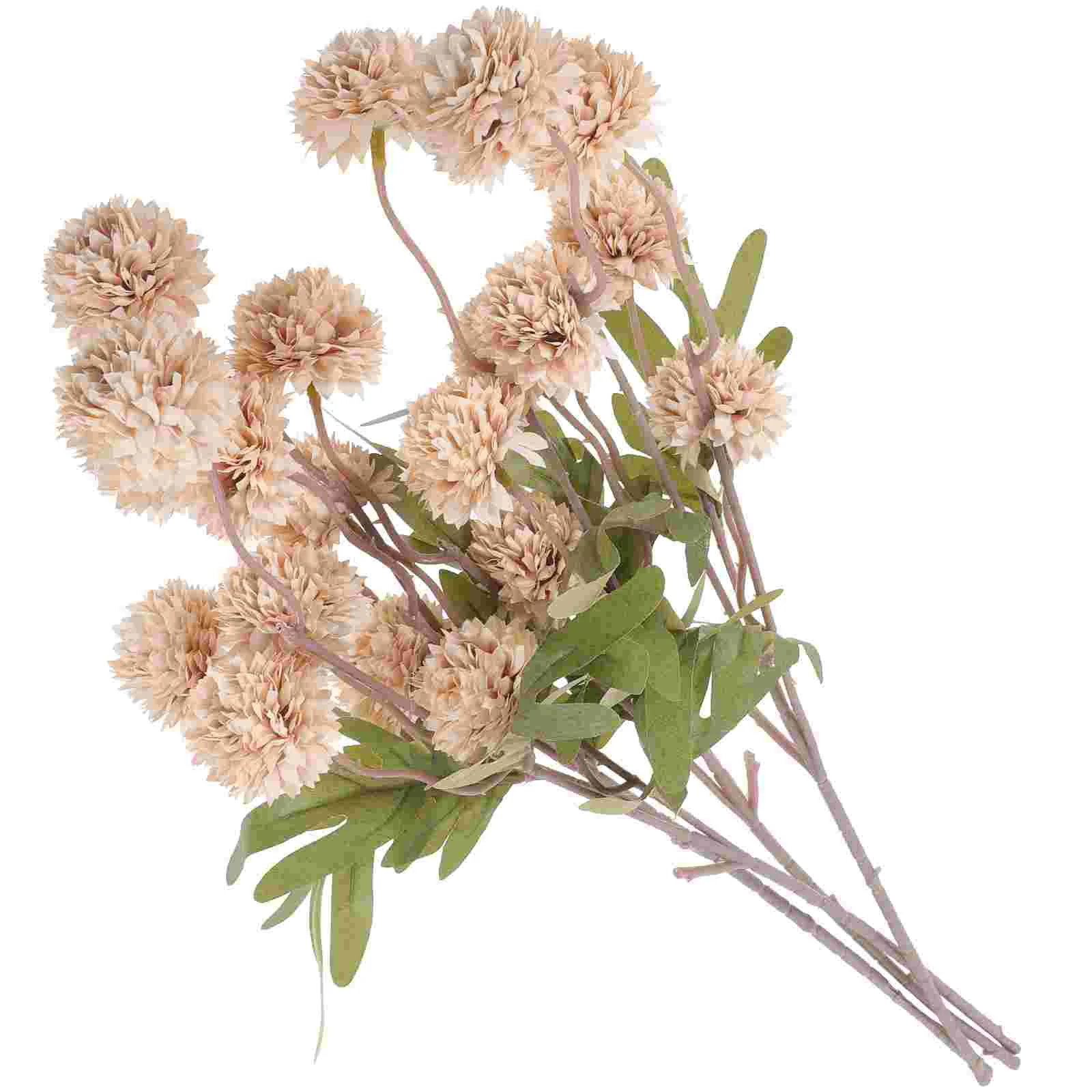 

Artificial Flower Dandelion Decoration Lifelike Plastic Dandelions Wedding Layout Mini Bouquet