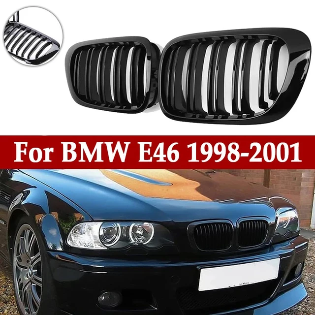 BMW E46 M3フロントグリル 4個セット BMW E46 M3フロントグリル 4個セット BMW E46 M3フロントグリル 4個