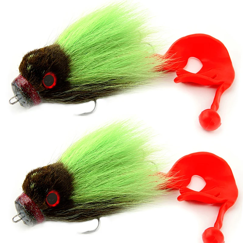 Ardea Mouse Fishing Bait 82.5g Bucktail Tail Silicone Soft Lure