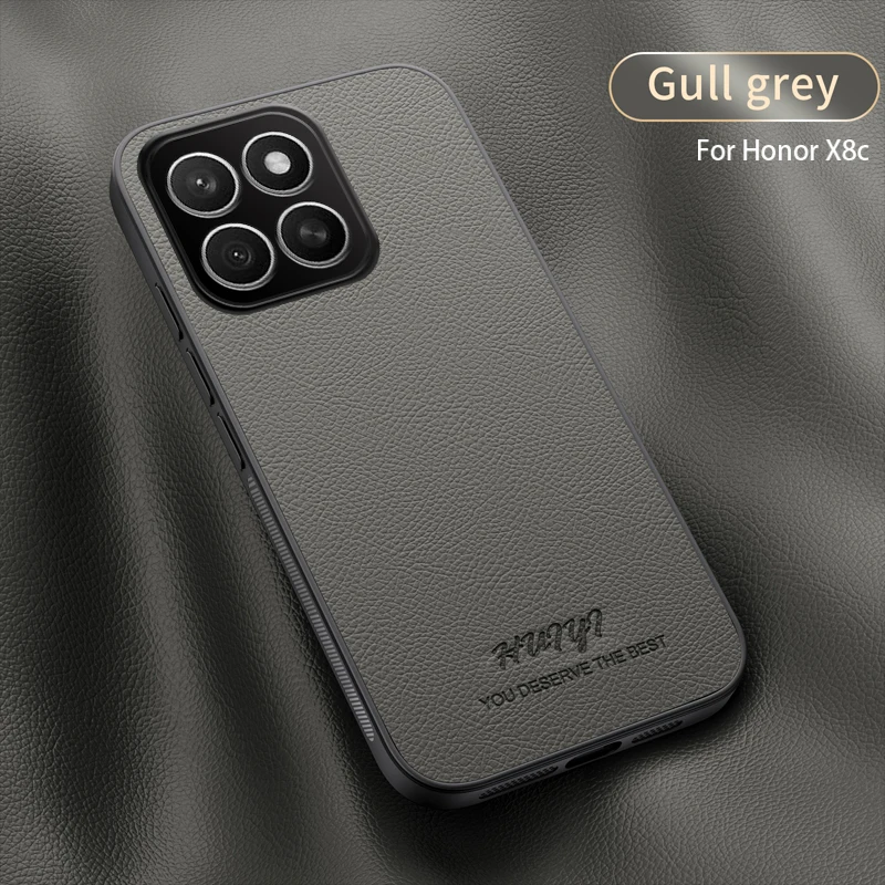 Elegant PU Leather Patterned Phone Case with Magnetic Car Holder Feature