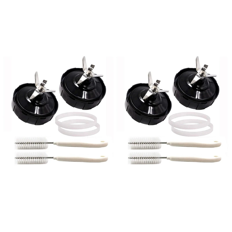 

4 шт. 7 лезвий для экстрактора плавников, сменная часть, нижнее лезвие для Nutri Ninja Auto IQ BL642 NN102 BL2013