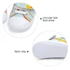Cute Giraffe Baby Shoes Anti-slip Soft Sole Canvas Sneaker Shoes for Infant Boy Girl Cartoon Toddler First Walkers 5