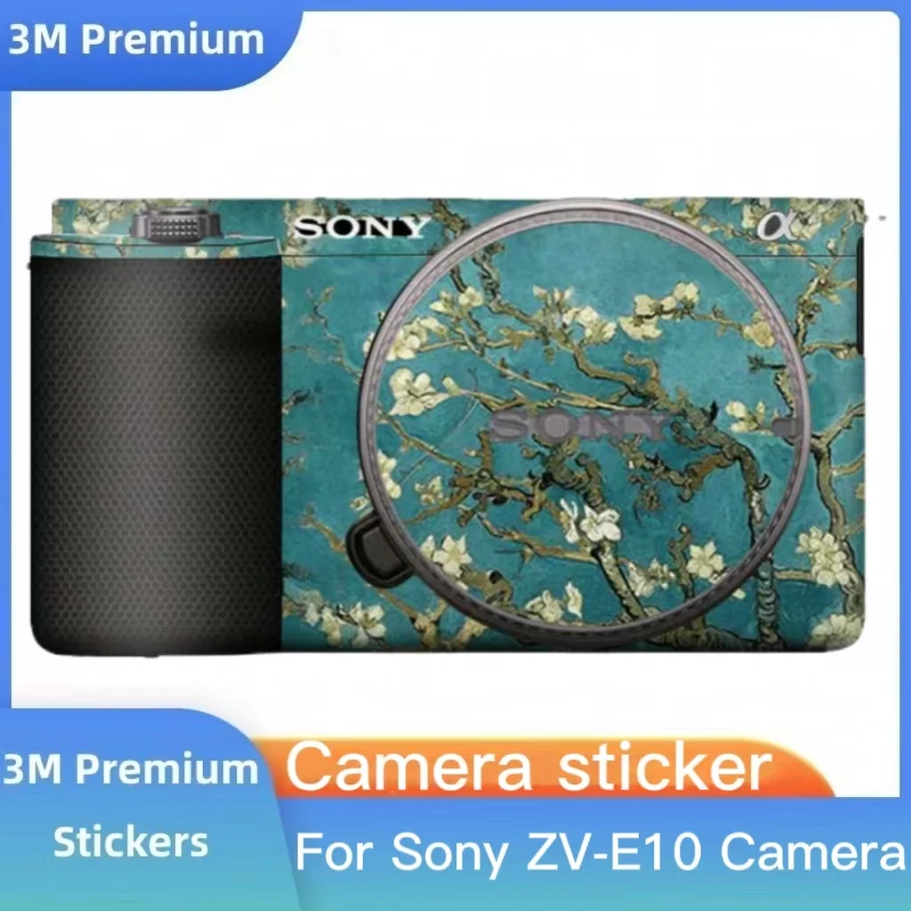 Vinyl Wrap Film Câmera Body Protective Sticker Protector Coat Decal Skin Zve10 zv E10