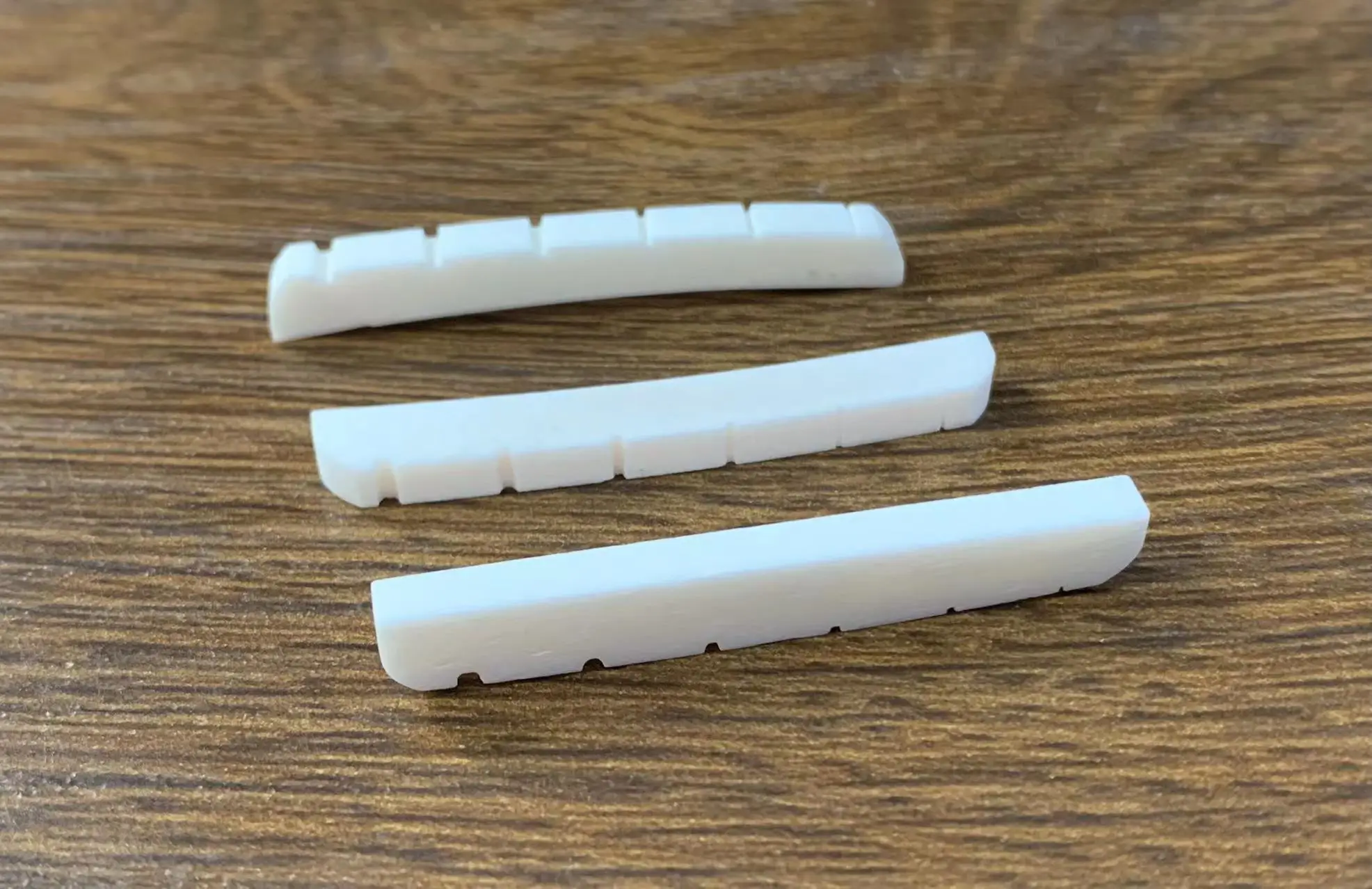 Slotted Bone Nut Electric Guitars Accessories 42/43x3.4x6mm