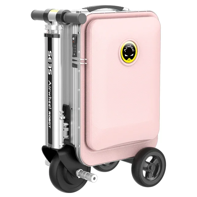 

20 дюймовый смарт-скутер Airwheel SE3S, чемодан-тележка для багажа, чемодан для поездок, электрический складной
