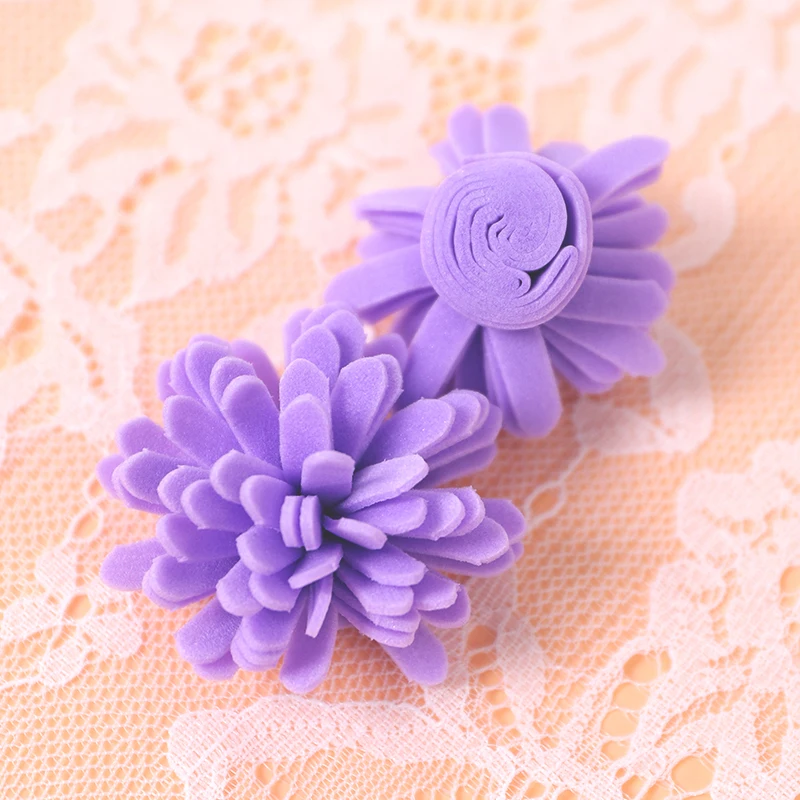 10/30/50pcs künstliche Blumen 4cm Schaum gefälschte Blume für zu Hause Raum dekor Hochzeit Ehe Dekoration DIY Sammelalbum Geschenk Ornamente – Detail 17