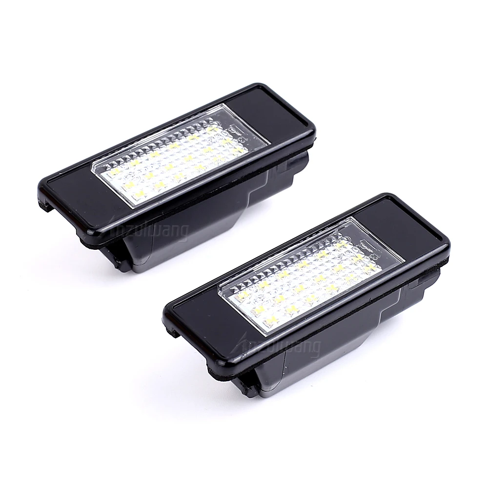 Kit 2 Luci Targa LED Canbus Per Peugeot E Citroen – 6000K, 18 SMD, Impermeabile IP67, Sostituzione OEM 9682403680