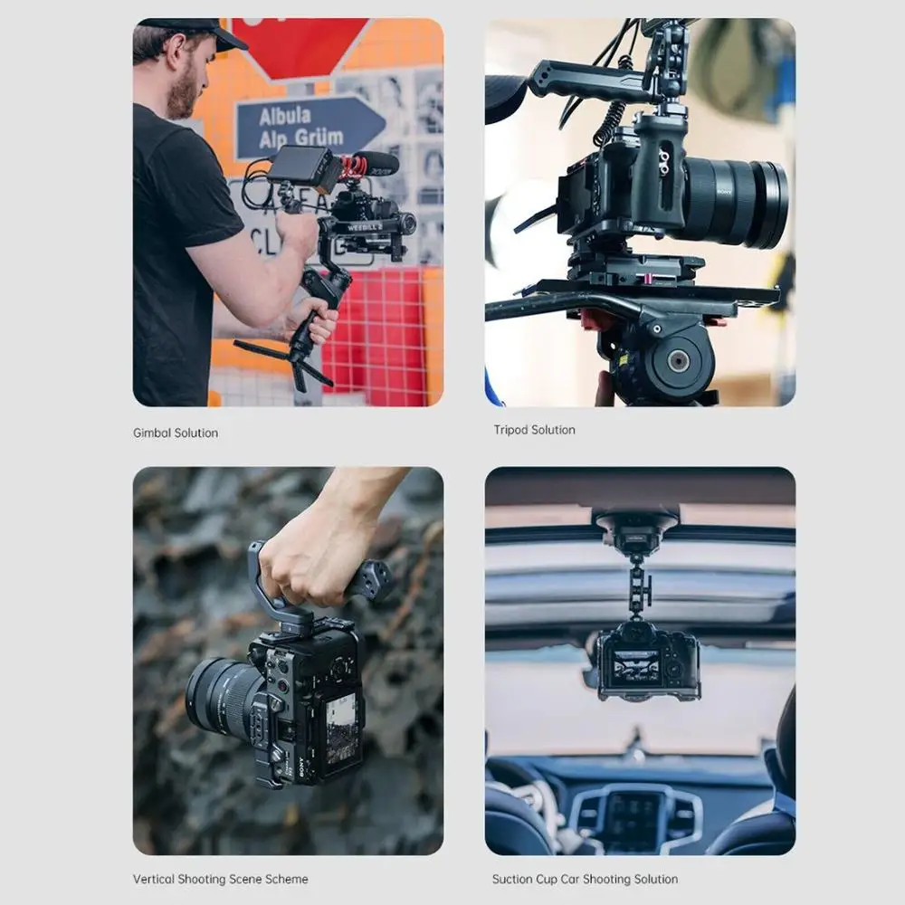 C00B2823B F22&F38&F50 Quick Release Cage V3 (FOR SONY FX3/FX30)