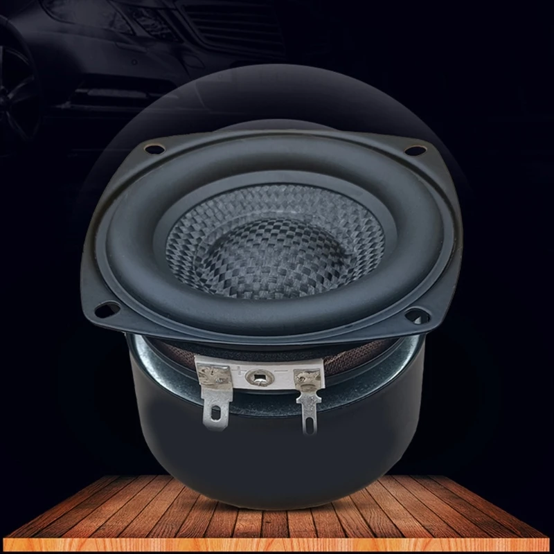 Woofers Subwoofer Hifi Speakers 3inch, 4Ohm, 25W, Glass Fiber Waterproof for Superior Bass