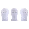 Outdoor Full Face Mask Spandex Balaclava Thin Motorcycle Cycling Ski CS Mask white 3