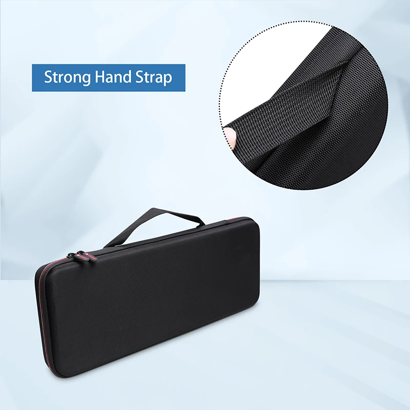 Xanad-eva Hard Case para Logitech mx Mecânico Teclado Iluminado sem Fio Bolsa de Armazenamento - Imagem 4