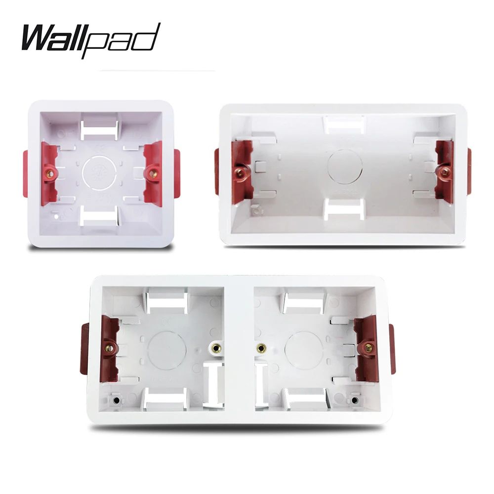Mounting Box Dry Lining Box For Gypsum Board Plasterboard 35mm 47mm Depth 86x86mm 86x172mm 86x146mm Size switch box wall socket box electric distribution box