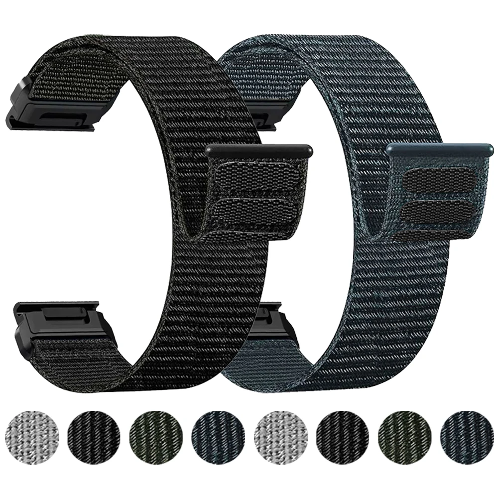 Nylon Quick Release Watch Strap - Fenix8 Collection, 22mm/26mm Bracelet