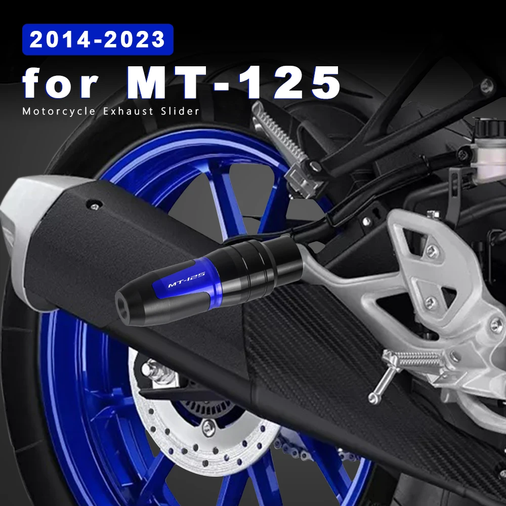 

Алюминиевая защита от падения, защита от ударов для мотоцикла Yamaha MT 125, аксессуары MT125 2014-2023 2022 2021, выхлопной слайдер