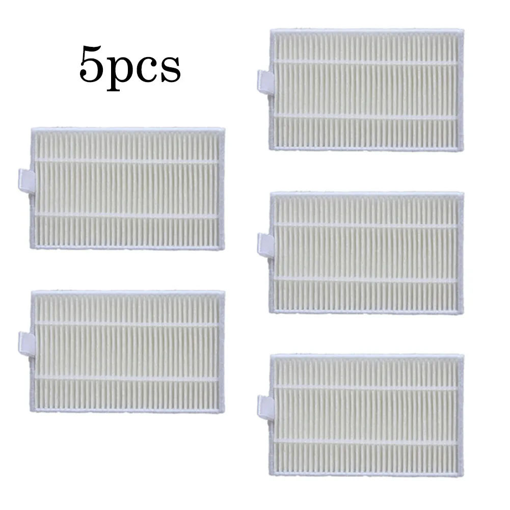 

5pcs Filters Mopping Pads 10pcs Side Brushes For REDMOND RV-R650S Robotic Vacuum Cleaner Cleaning Parts Replacements