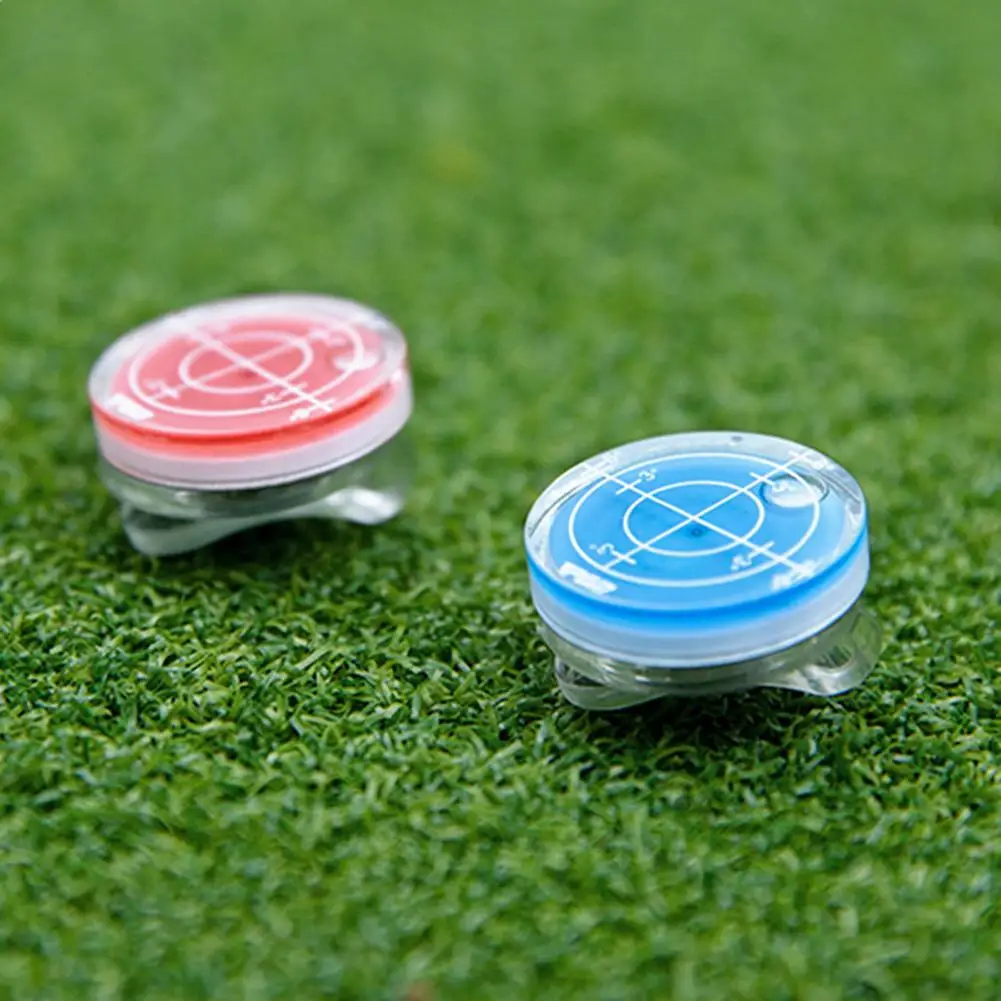 

Golf Hat Clip Slope Putting Level Reading Ball Markerg Aid Round Bubble Level Reader Golf Level Hat Clip Spirit Levels Mark