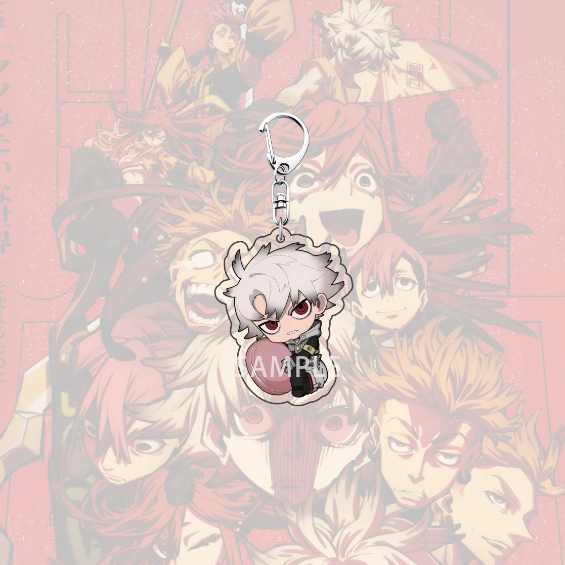 Anime GACHIAKUTA 6 cm Acrylic Cute Character Rudo Enjin Zanka