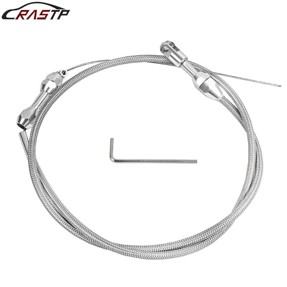 

RASTP-New Arrived 36-Inch Stainless Steel Throttle Cable For 97-07 Chevrolet LS Engine 4.8L 5.3L 5.7L 6.0L TCB02 RS-THB032
