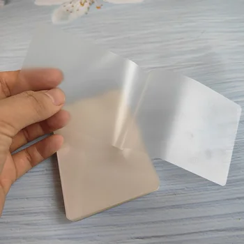 Piccola pellicola protettiva per foto da 3 pollici 95x66mm Sottile 50mic Custodia per laminazione Pellicola per la protezione della carta da visita