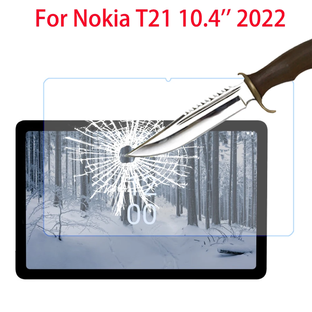 

Закаленное стекло для Nokia T21 10,4 дюйма 2022 защитная пленка NokiaT21 защита для экрана TA-1495 TA-1521