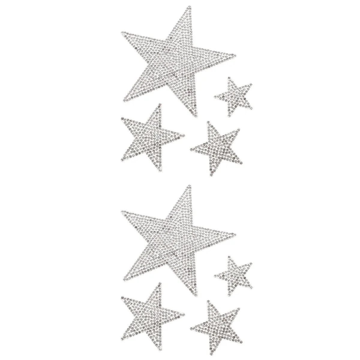 

2 Sets Full Diamond Body Sticker 3D Car Stickers Bling Decal DIY Nail Decorate Decals for Women Miss Automotive