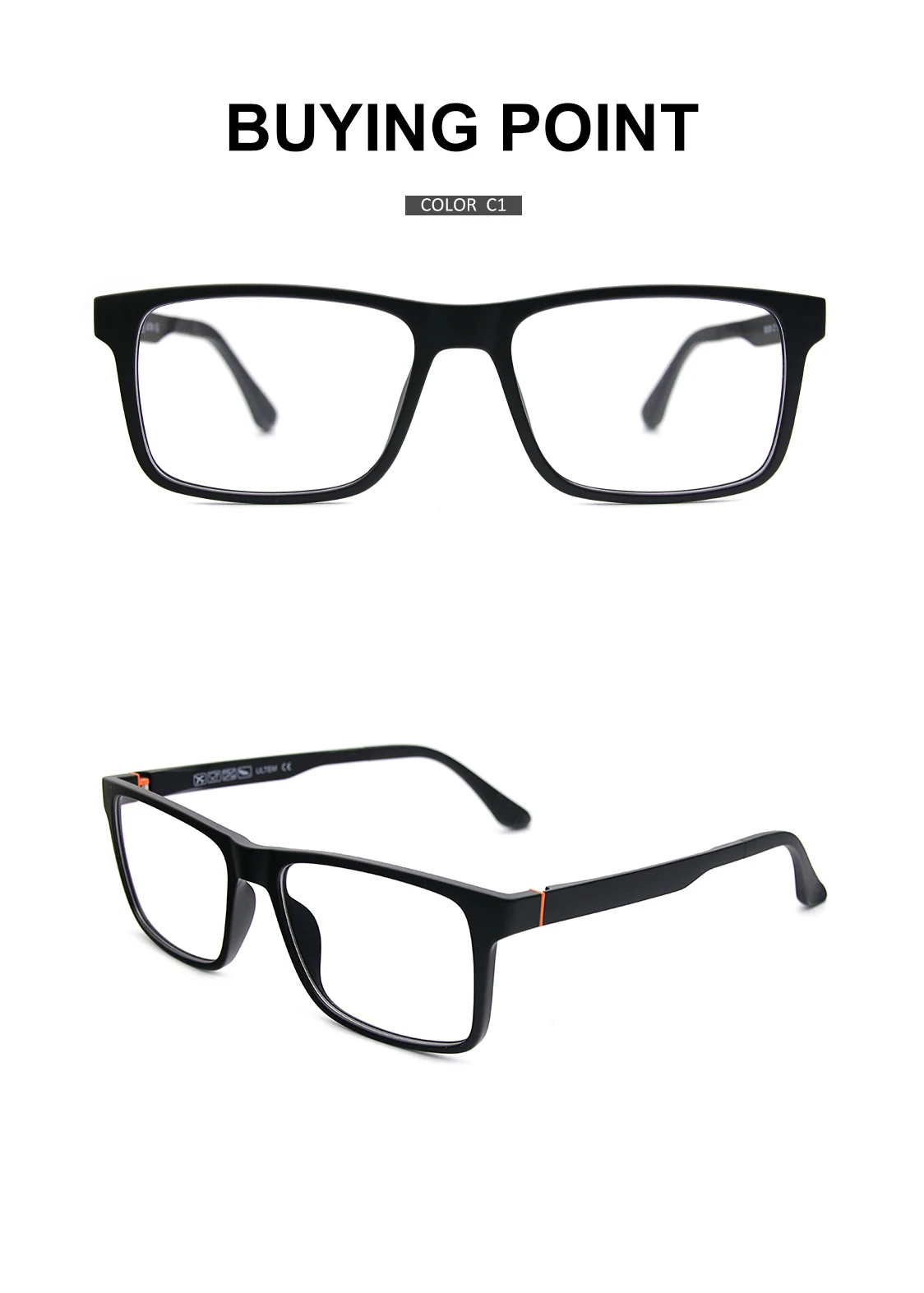 Classic Magnetic Sunglasses And Optical Glasses Combo Frame_voghion.com