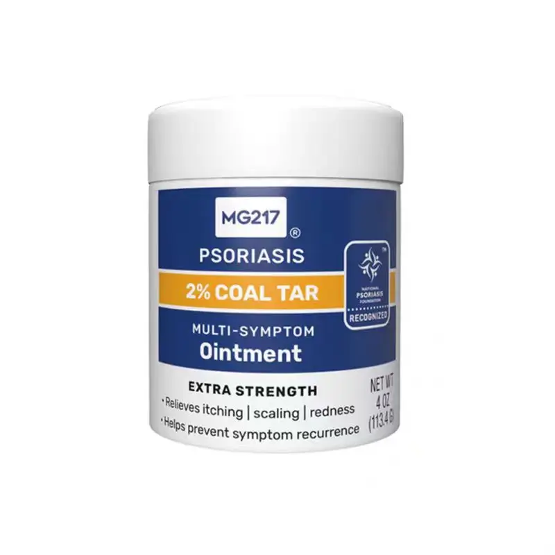 MG217 Original Psoriasis Silver Crumbs Containing Coal Tar 113.4g Multi-Symptom Ointment Intensive Strength Cream