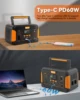 FF Flashfish J1000 PLUS 1000W Portable Power Station 932Wh Solar Generator Battery Supply 125W DC 60W PD for Outdoor Camping 2