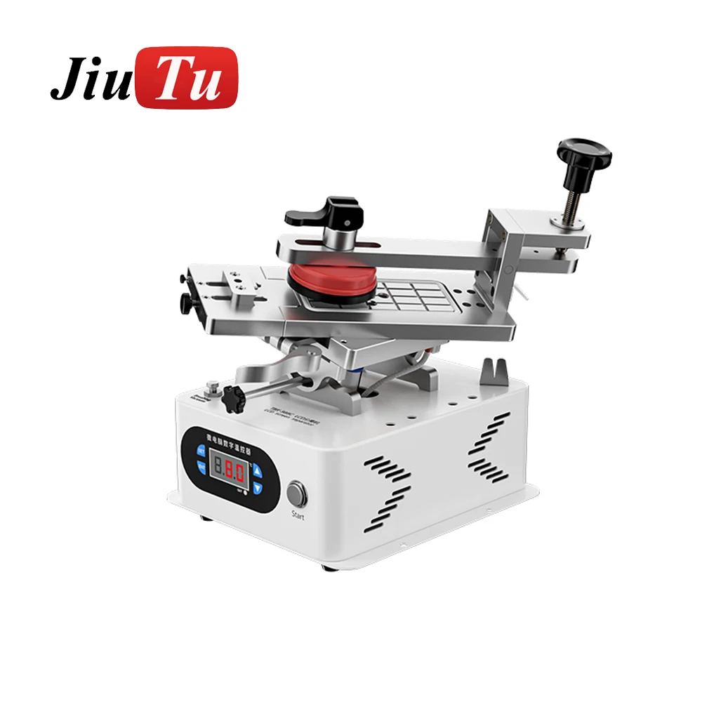 Curved Screen LCD Separator Glue Removing Rotating Strong Suction Separation Machine For Curved Edge LCD Repairing