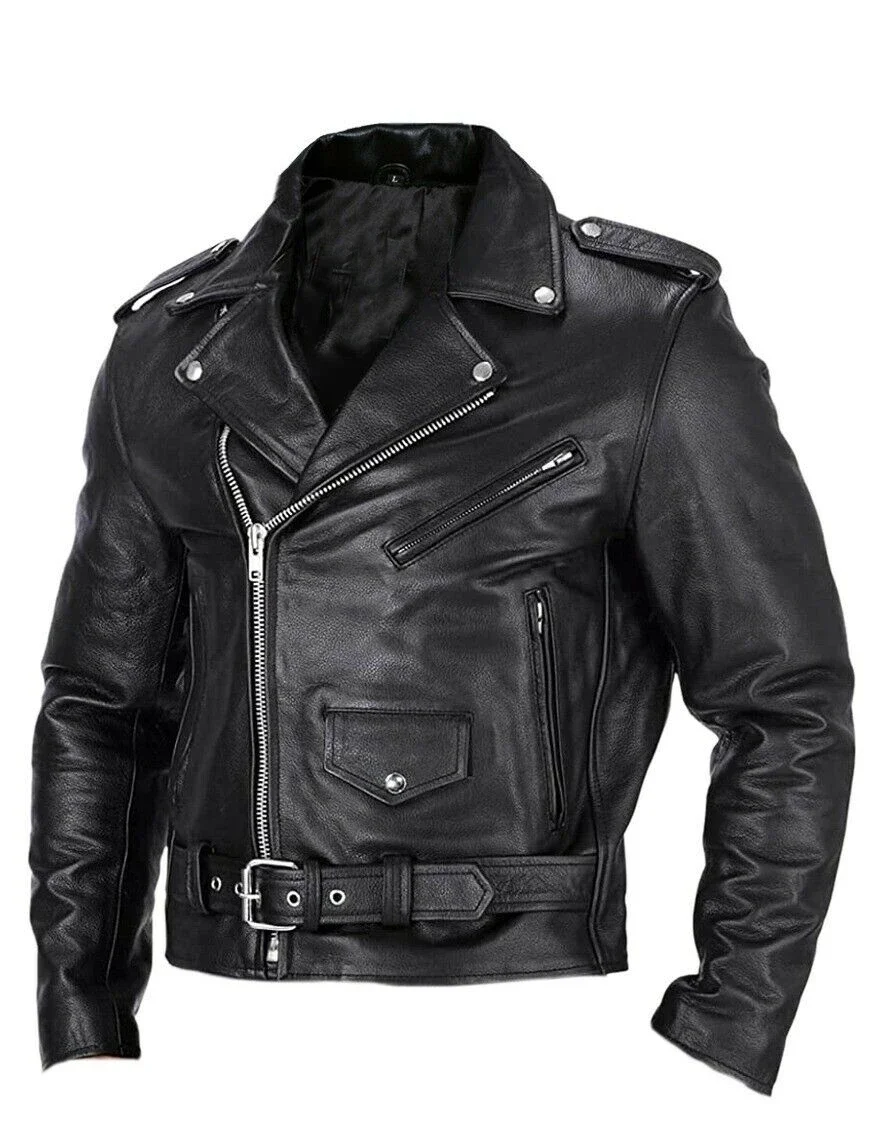 Leather Jackets Mens Fashion Leather Jacket Slim Fit Stand Collar PU Jacket Male Anti-wind Motorcycle Lapel Diagonal Zipper Jackets Men