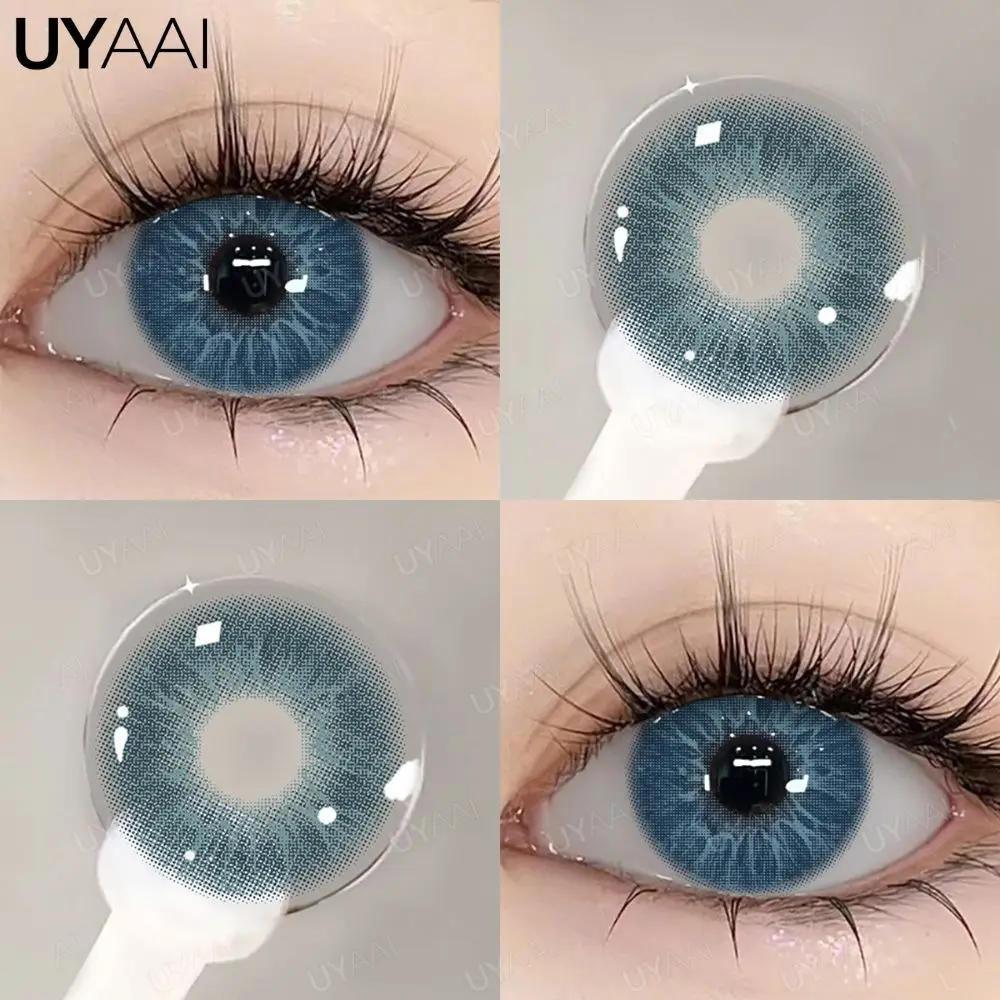 Natural Green Colored Contacts - Enhancing Yearly Lenses