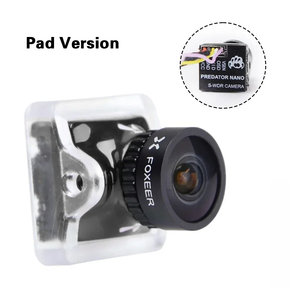 ตัวเลือกสินค้า กล้องโดรน FPV 1000TVL สำหรับ Racing Drone