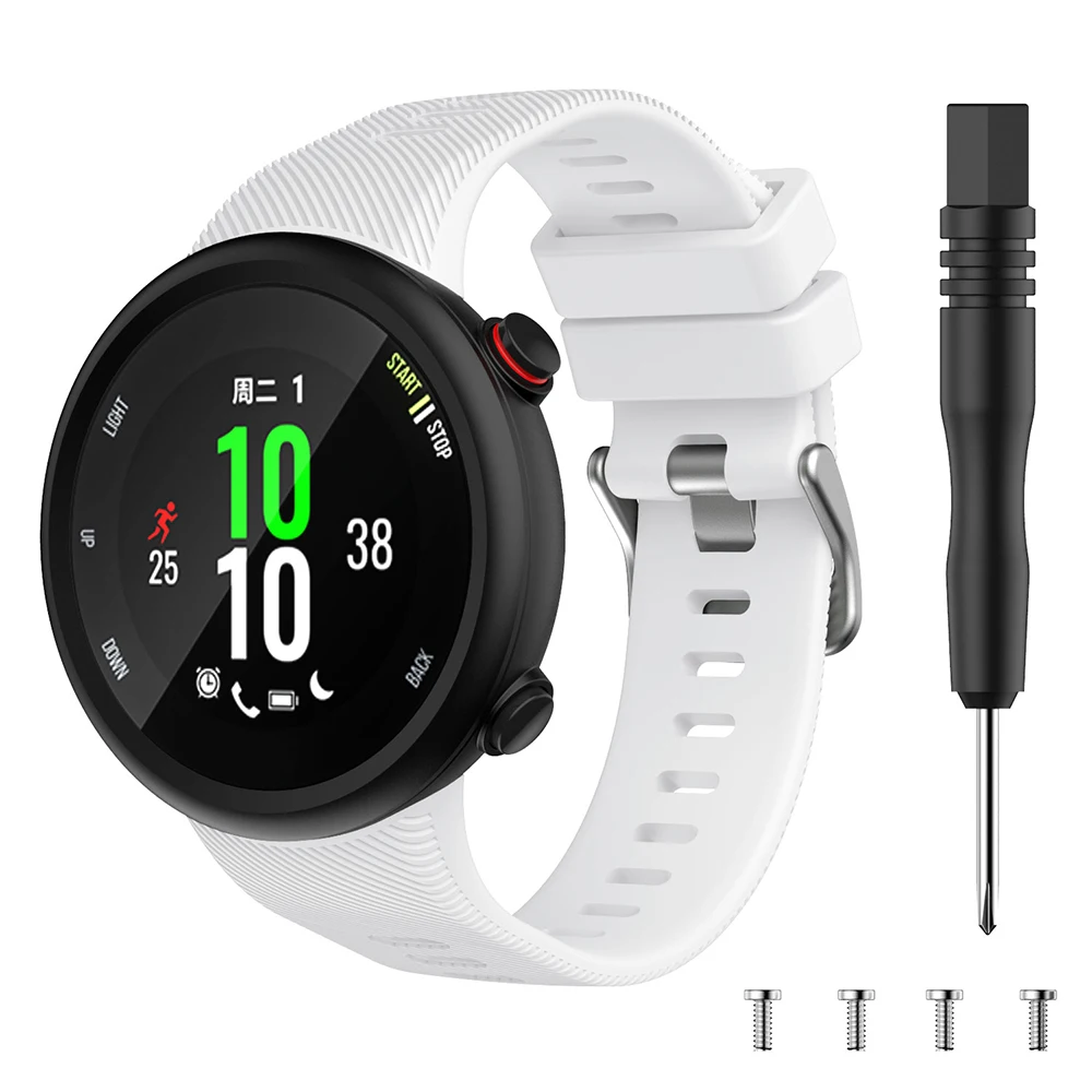 Silicone Smartwatch Replacement Strap – Vibrant and Durable Design