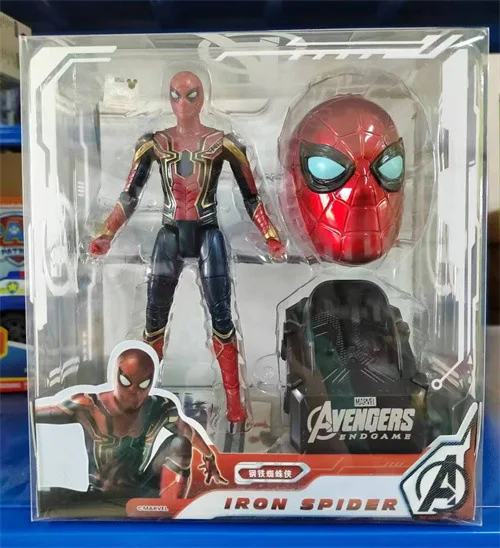 Marvel Original Iron Man Children Toy Gift Box Bambola Mobile Iron Man Mark Avengers Tony Stark Legend Toy Doll Model