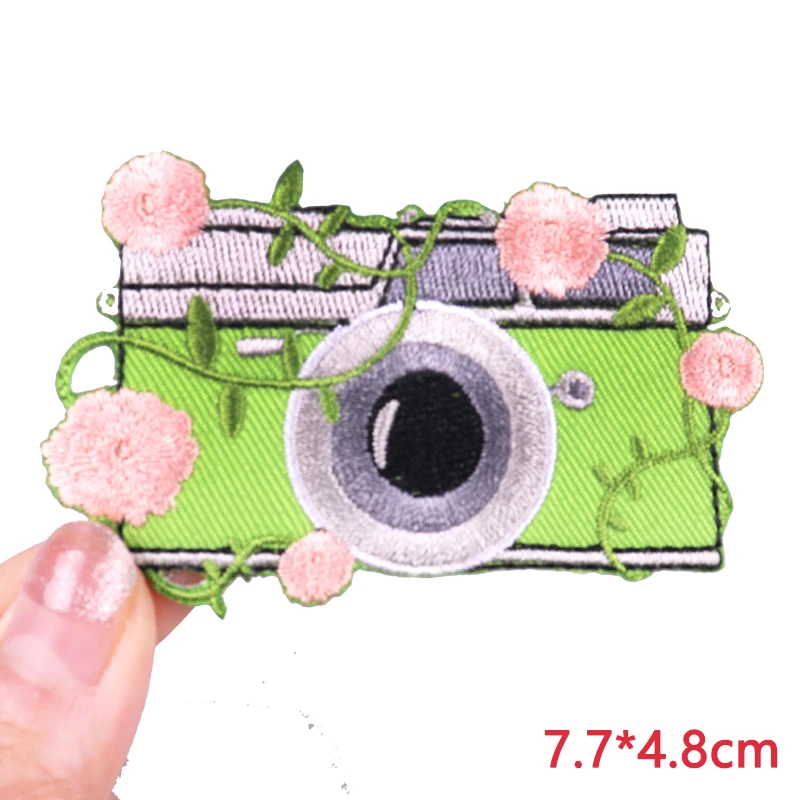 Playful Cartoon Embroidery Iron-On Patches